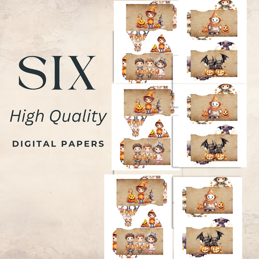 Mini Halloween Envelopes