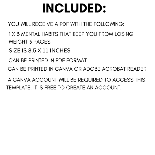 Three Mental Habits That Keep You From Losing Weight