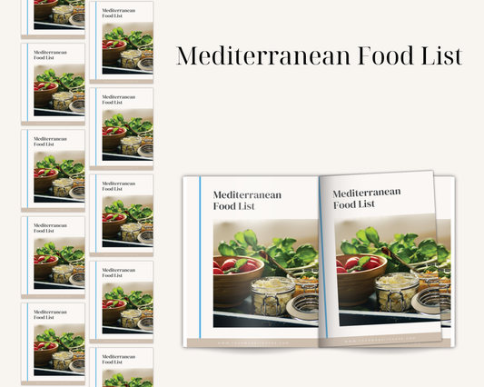 Mediterranean Food List