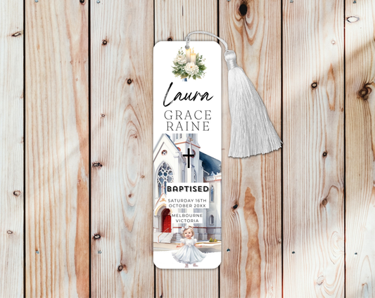 Baptism Bookmarks