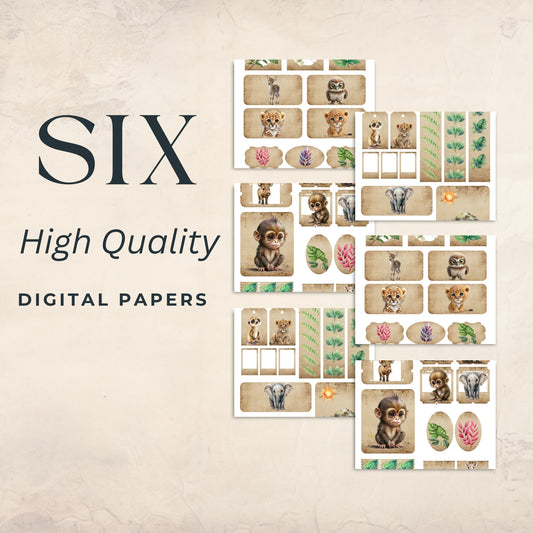 Zoo Animals Ephemera