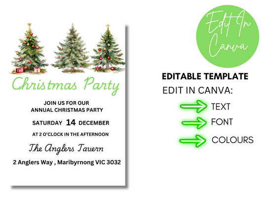 Christmas Party Invitation