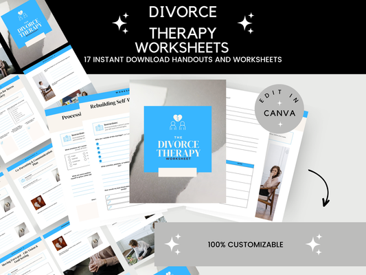Divorce Therapy Worksheets