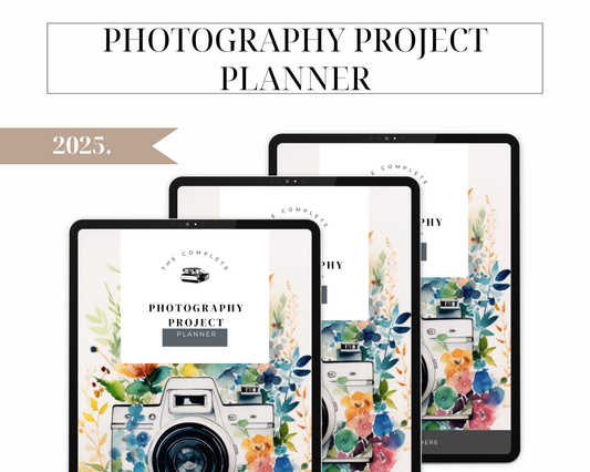 Photography Project Planner