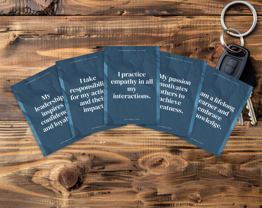 90 Mens Daily Affirmation Cards