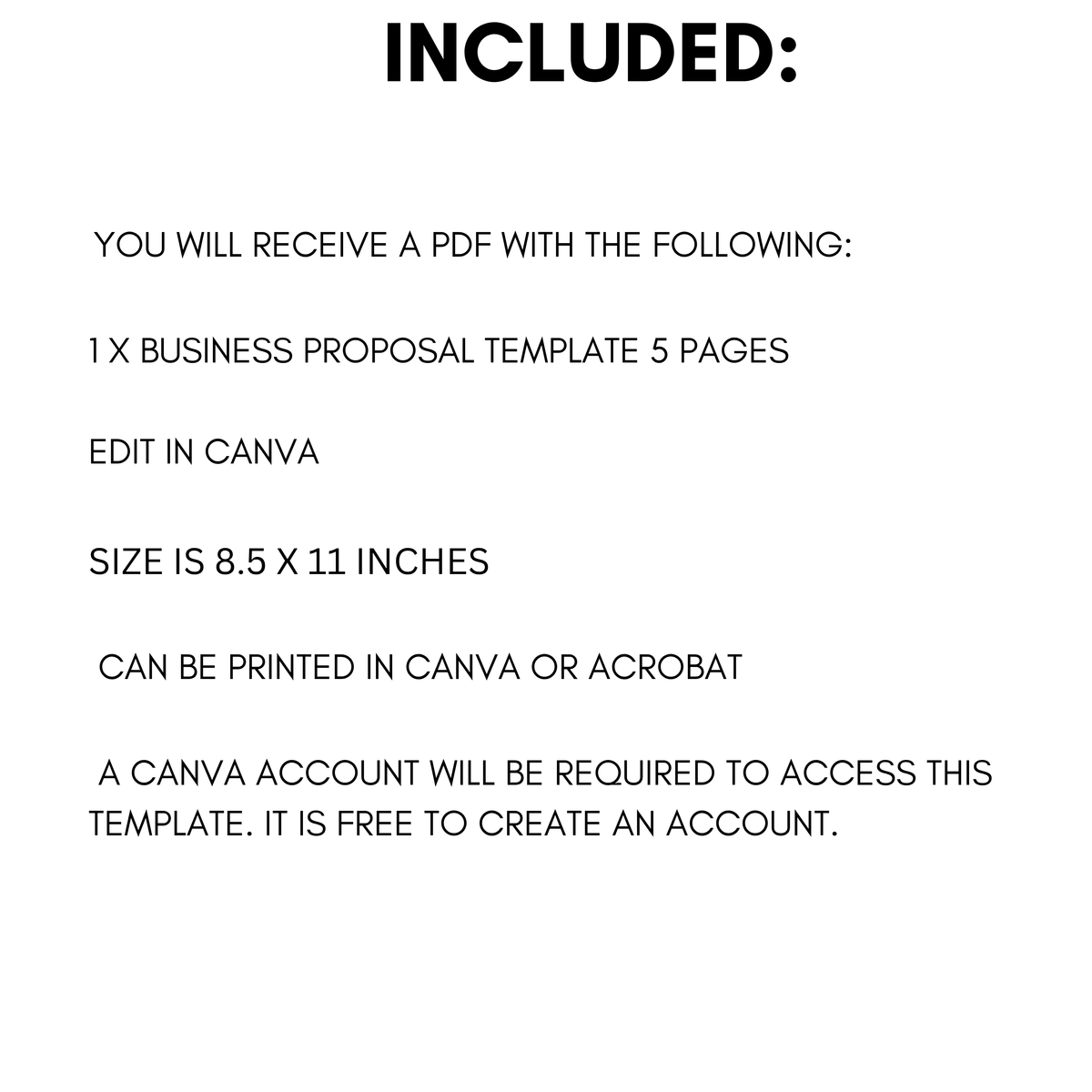 Business Proposal Template