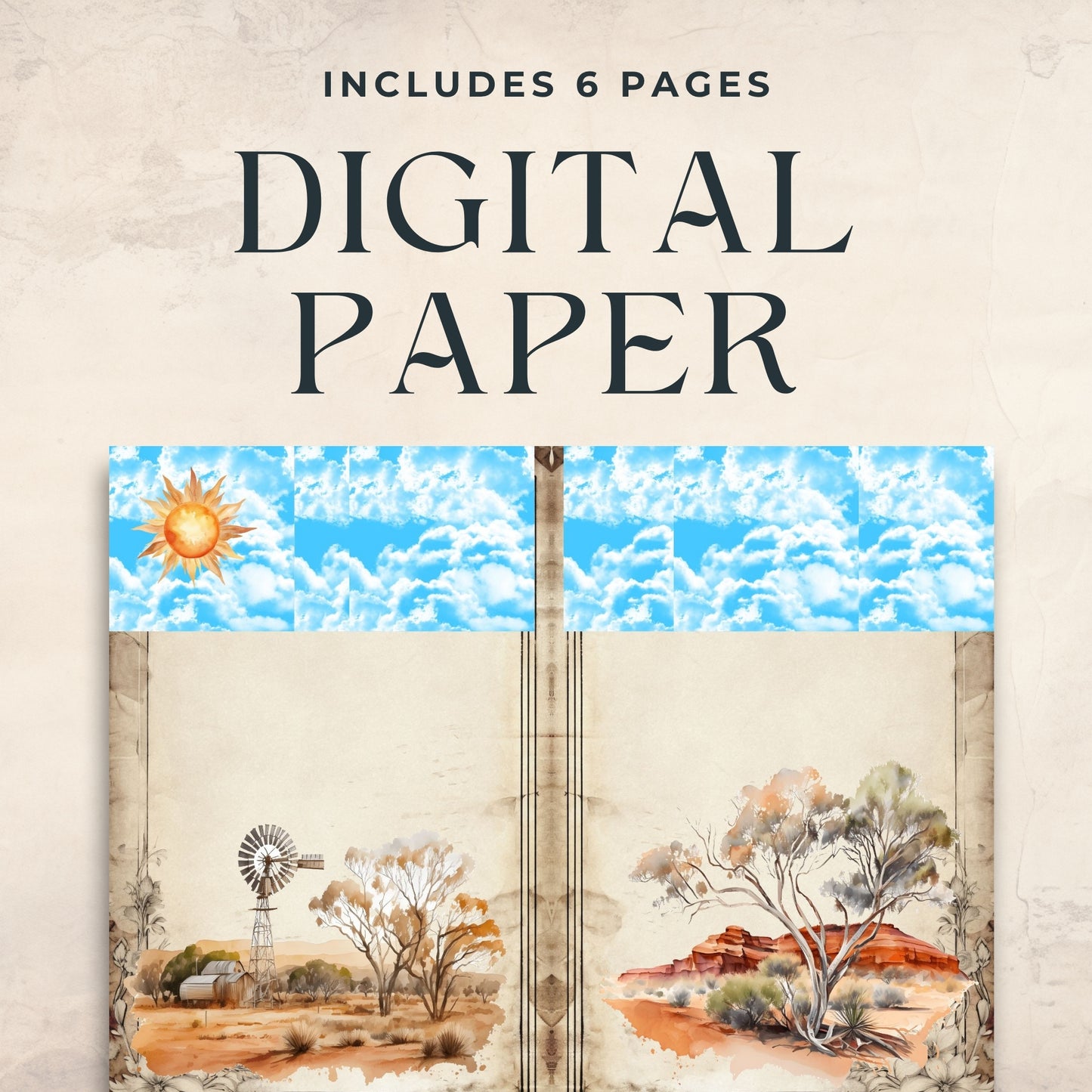 Australian Outback Junk Journals