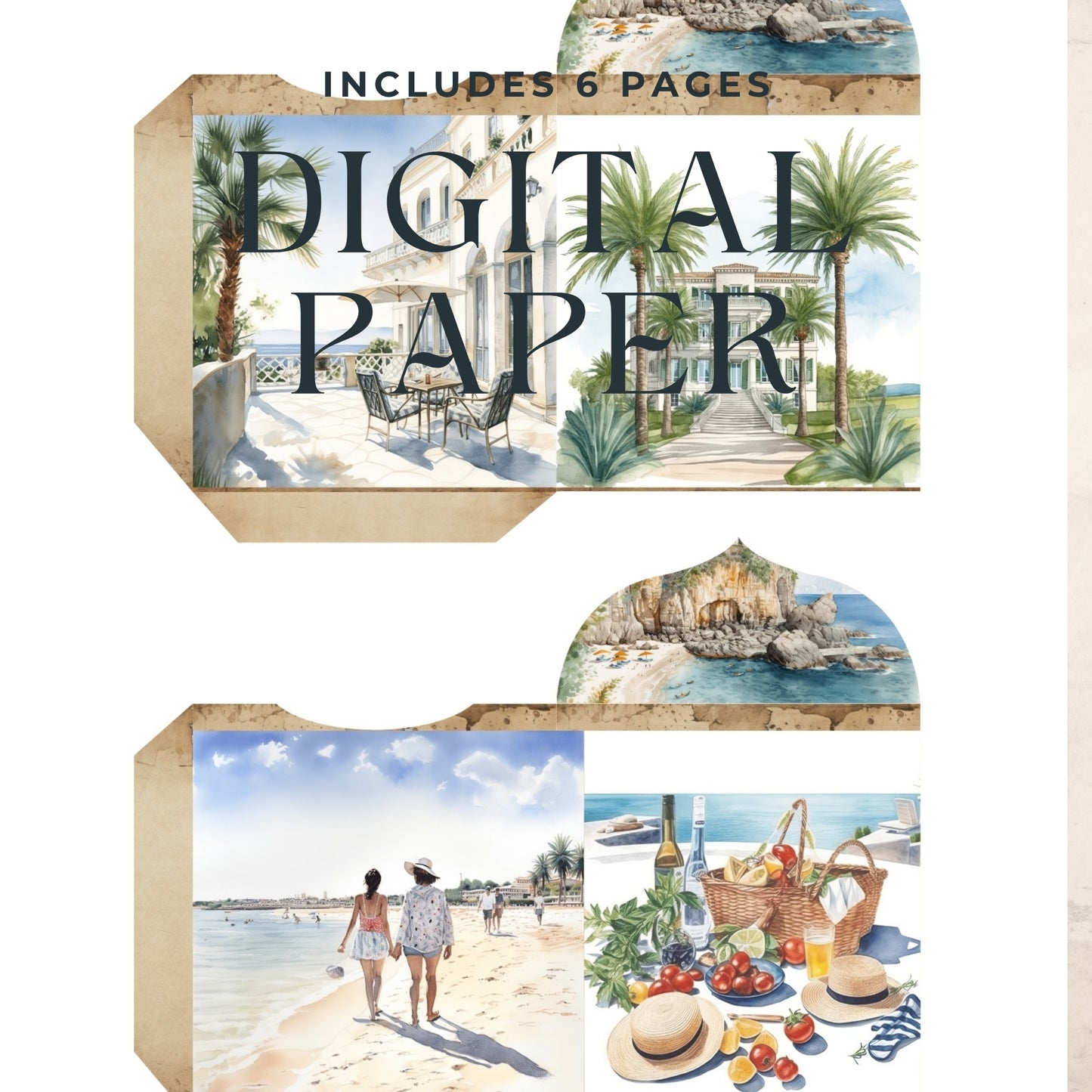 Europe Mini Envelopes