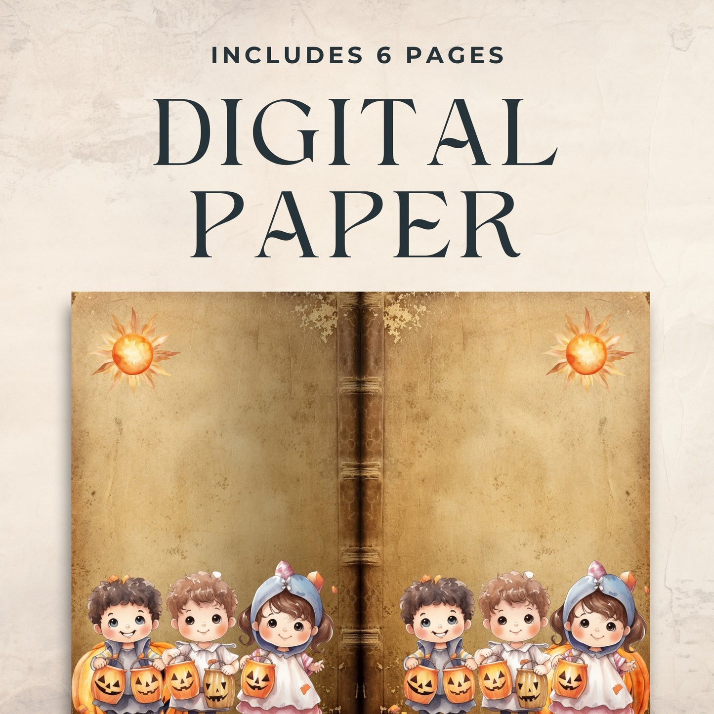 Halloween Matching Cover Page