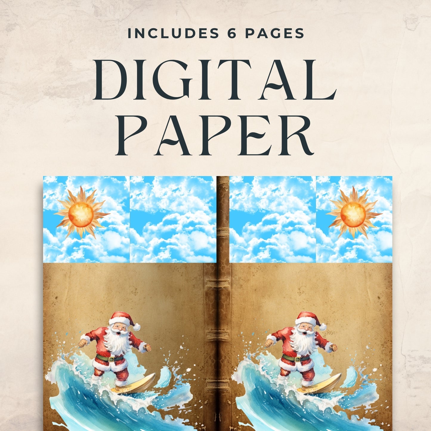 Christmas Matching Cover Page