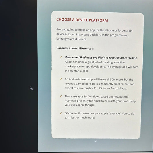 Income Boost Blueprint Create and Sell Mobile Apps