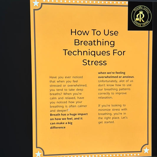 How To Use Breathing Techniques For Stress