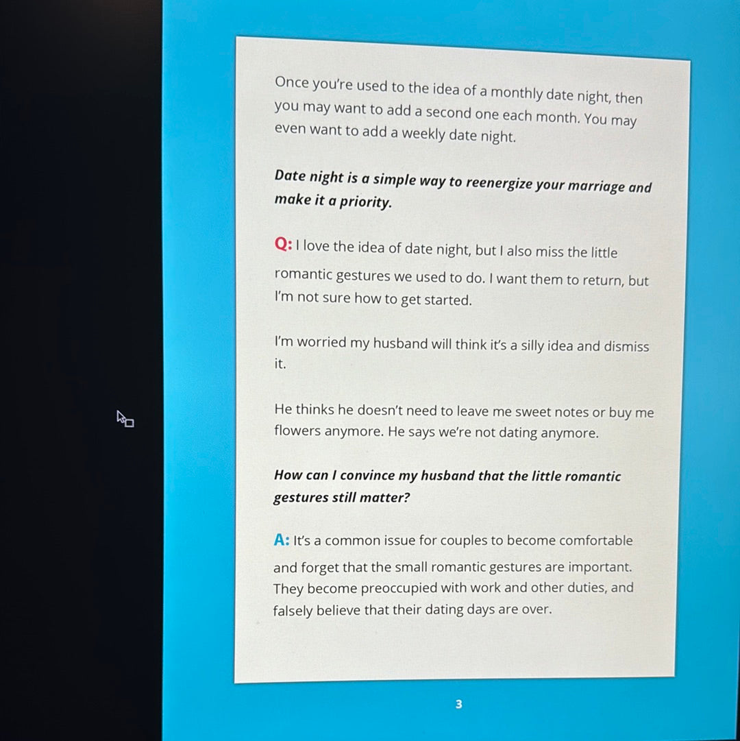 Relationship Matters Adding More Romance To A Busy Marriage