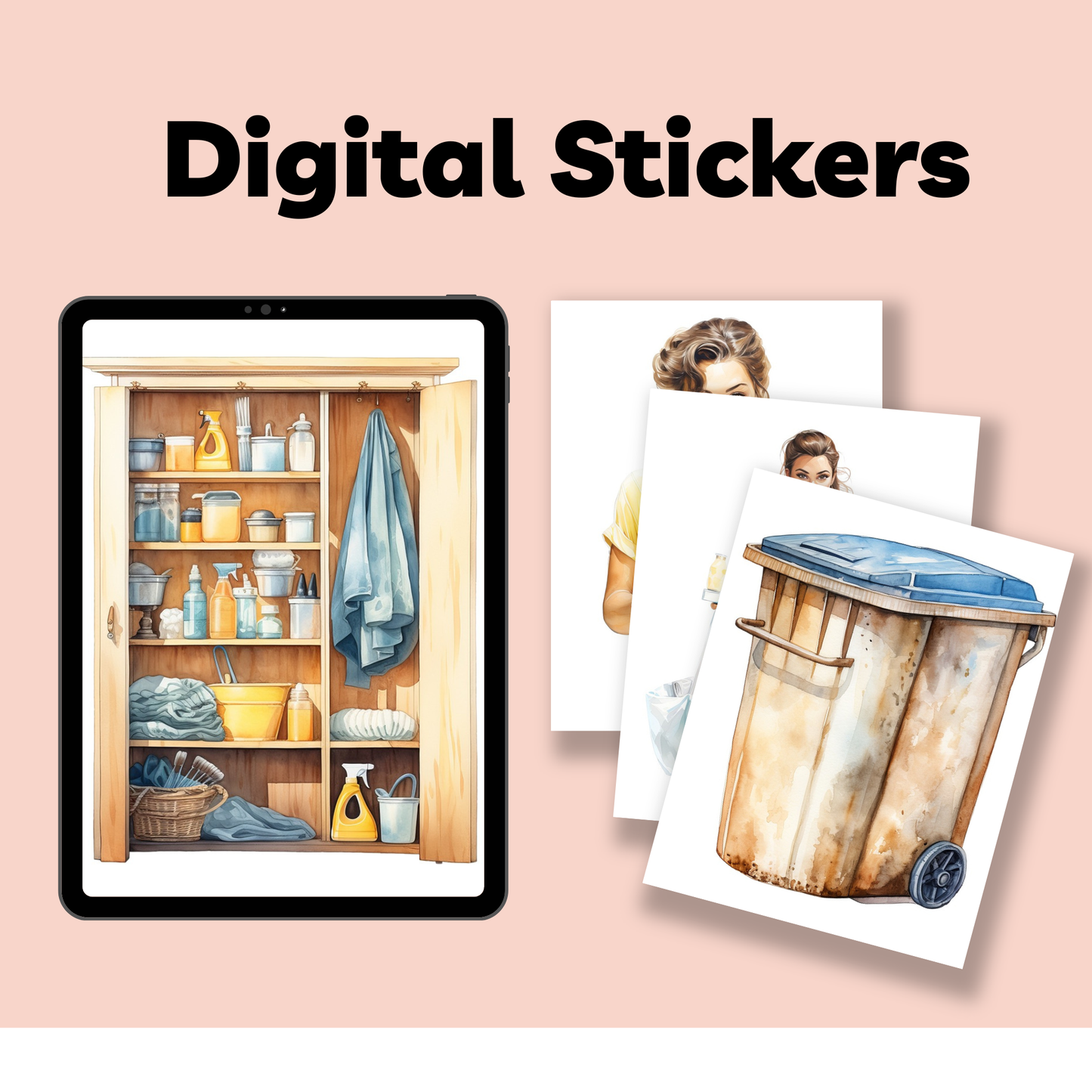 Cleaning Digital Stickers