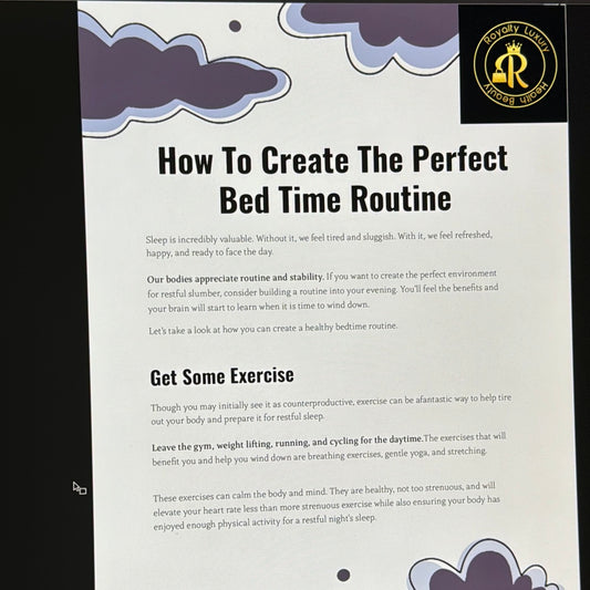 How To Create The Perfect Bed Time Routine