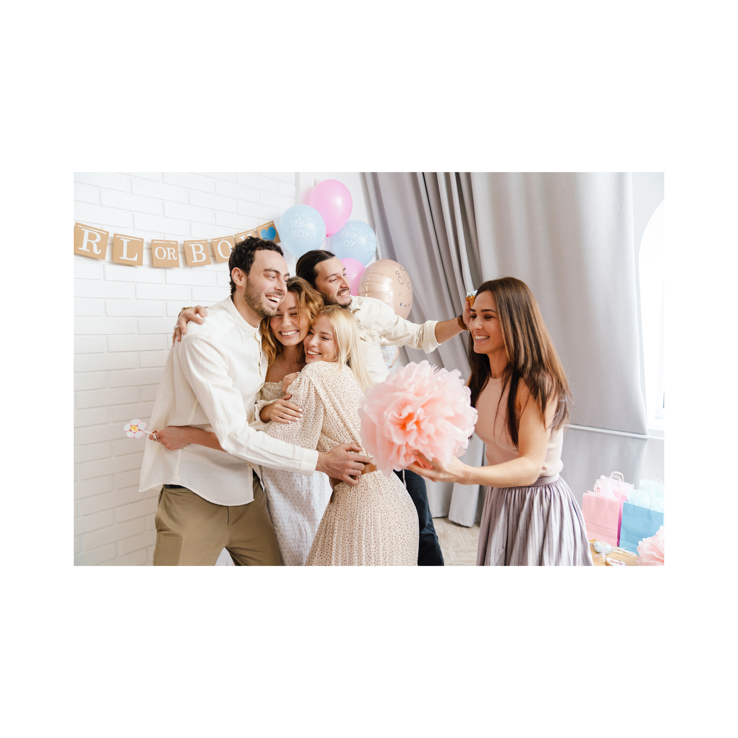 Ice Cream Gender Reveal Party