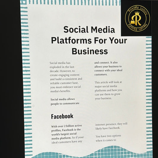 Social Media Platforms For Your Business