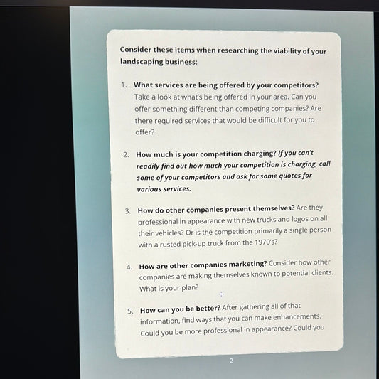 income Boost Blueprint How To Start Your Own Part-Time Landscaping Business