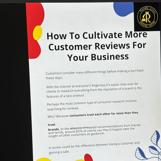 How To Cultivate More Customer Reviews For Your Business