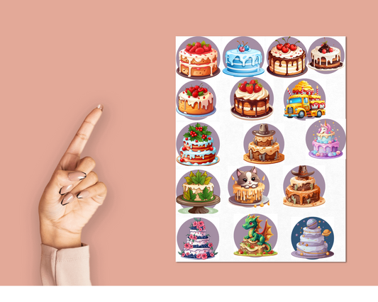 Cake Sticker Bundle