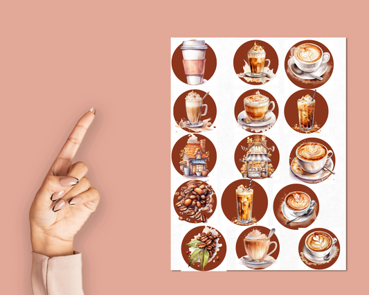 Coffee Sticker Sheet