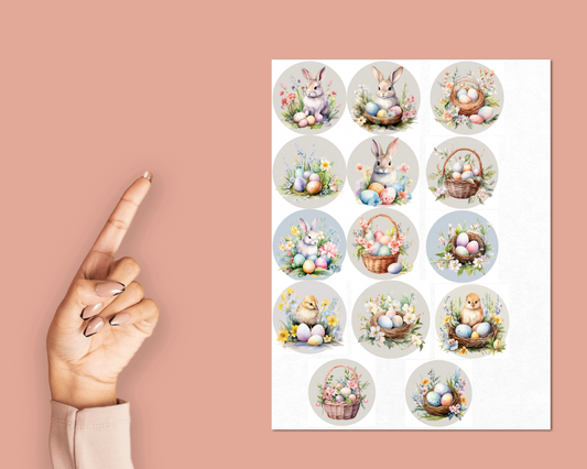 Easter Sticker Sheet