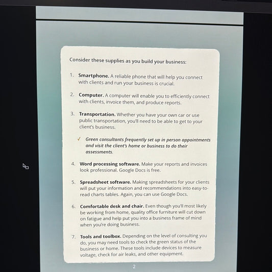 Income Boost Blueprint Green Consulting