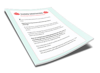 Guided Meditation Resolving Conflicts in Relationships