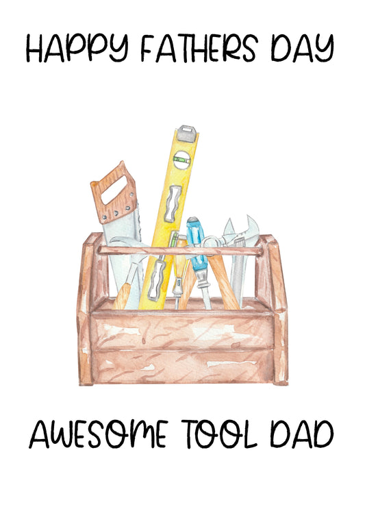 Fathers Day Tool Card