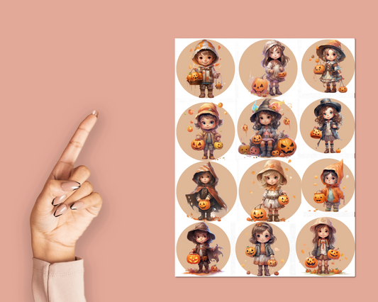 Halloween Sticker Sheet