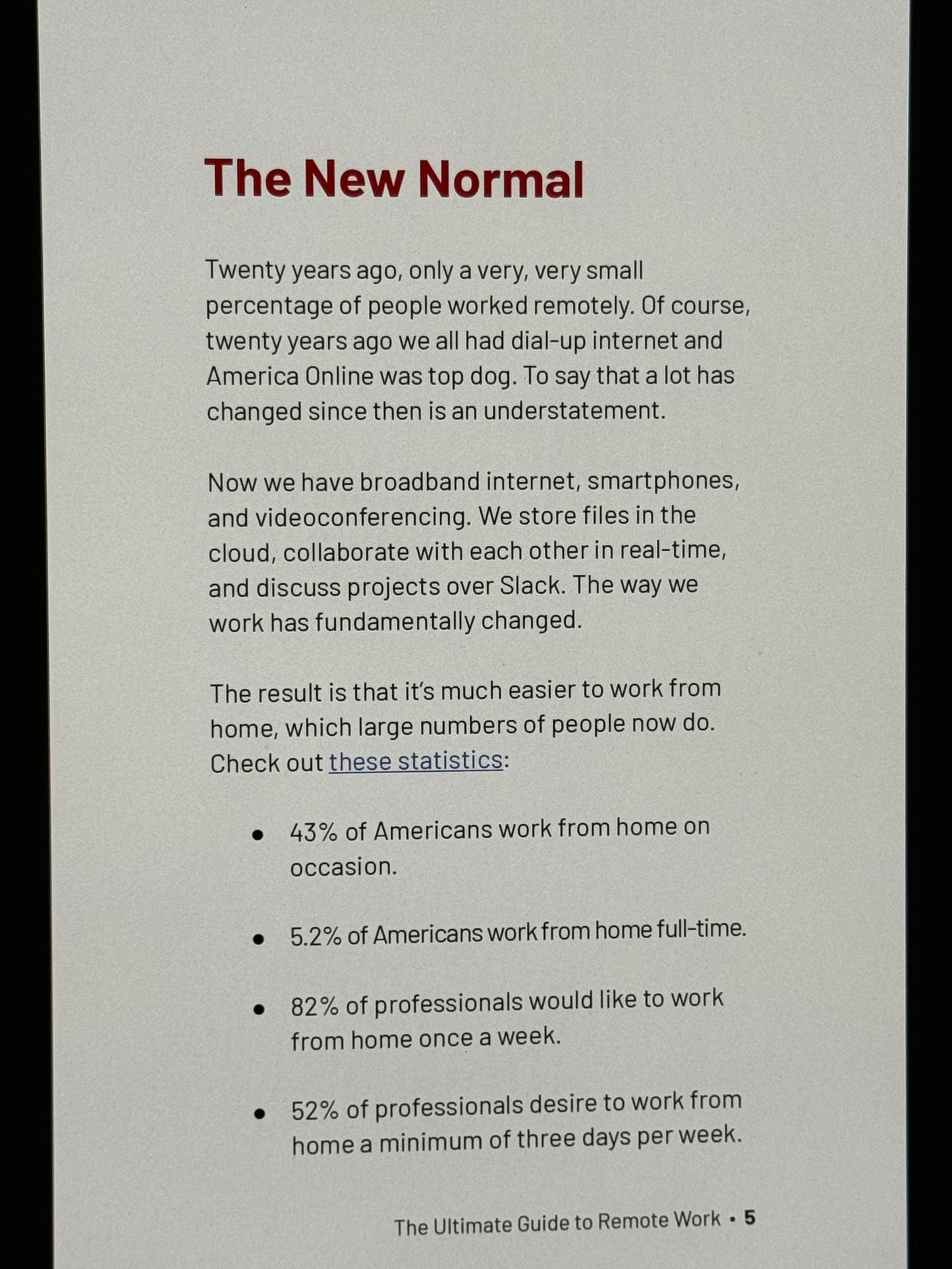 The Ultimate Guide To Remote Work