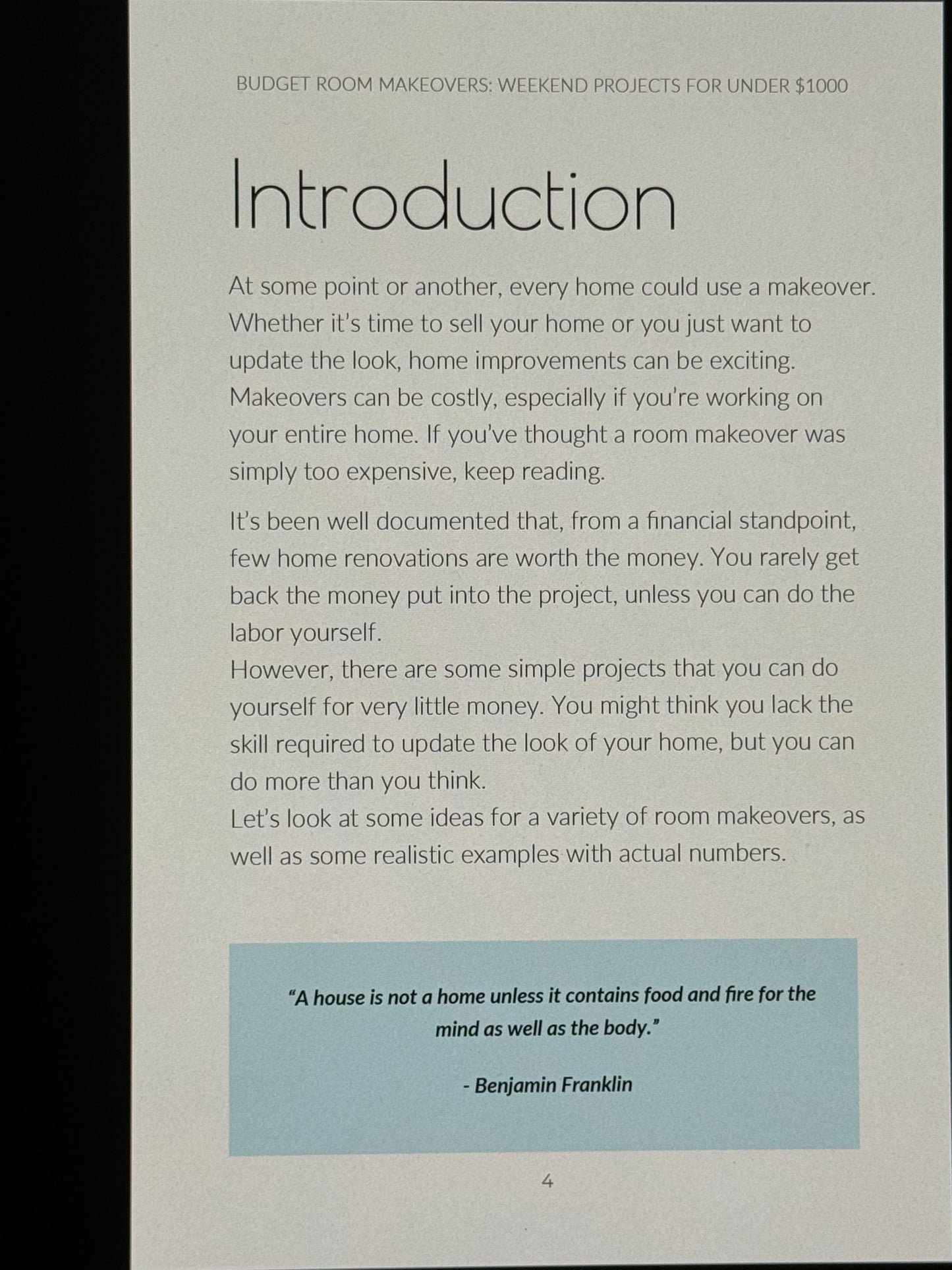 Budget Room Makeovers: Weekend projects For Under $1000