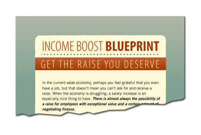 Income Boost Blueprint Get The Raise You Deserve