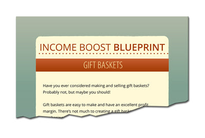 Income Boost Blueprint Gift Baskets