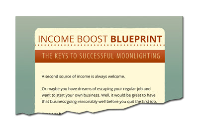 Income Boost Blueprint The Keys To Successful Moonlighting