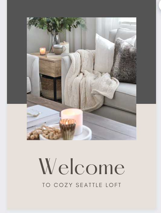 AirBnb Welcome Book Template