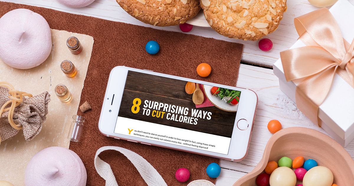 8 Surprising Ways To Cut Calories Landing Page