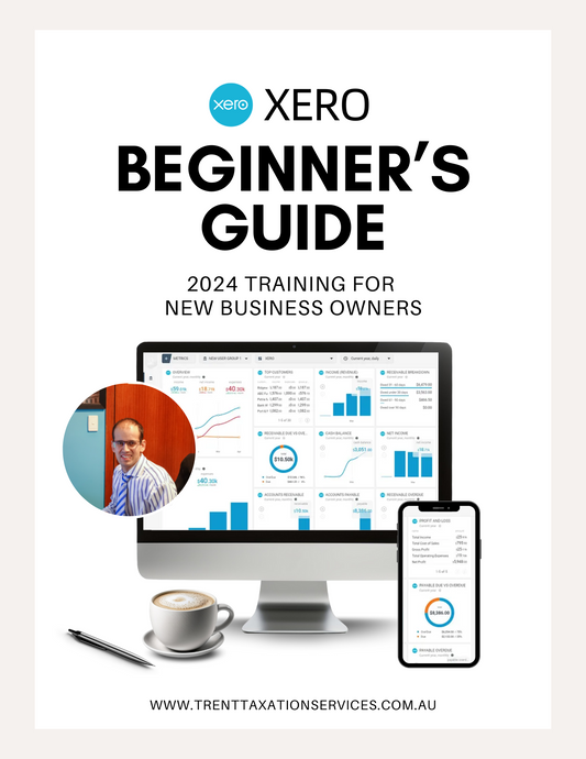 AUSTRALIAN VERSION XERO 2024 BEGINNER'S GUIDE