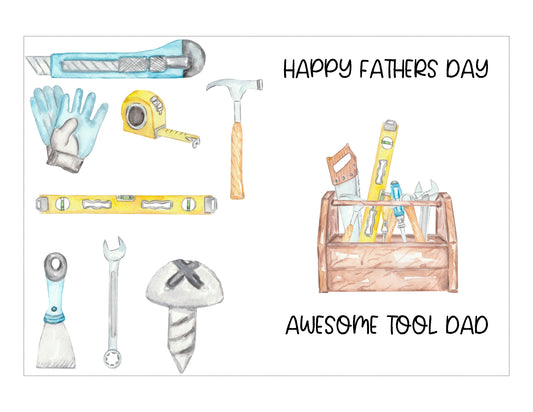 Fathers Day Tool Card