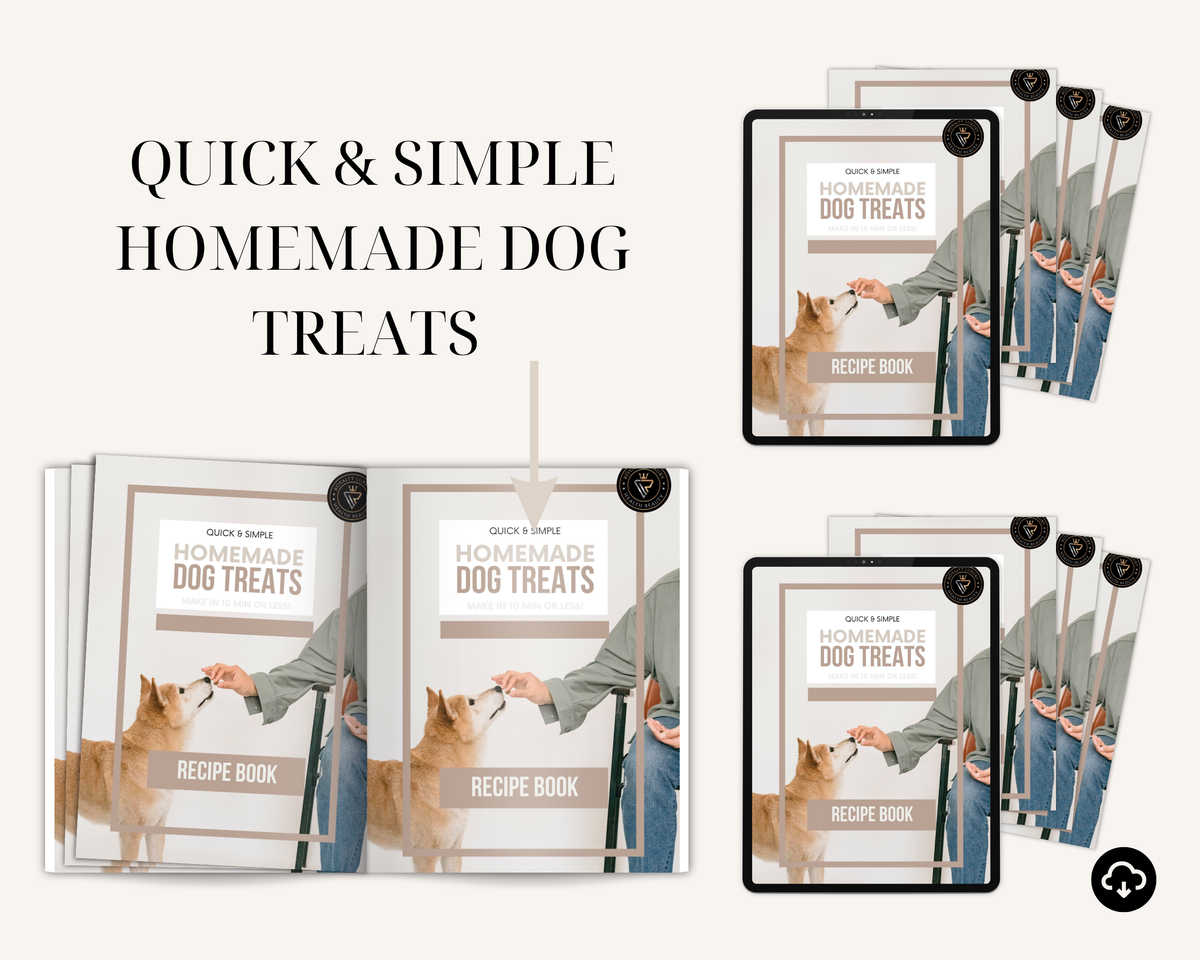 Homemade Dog Treats Recipe Book