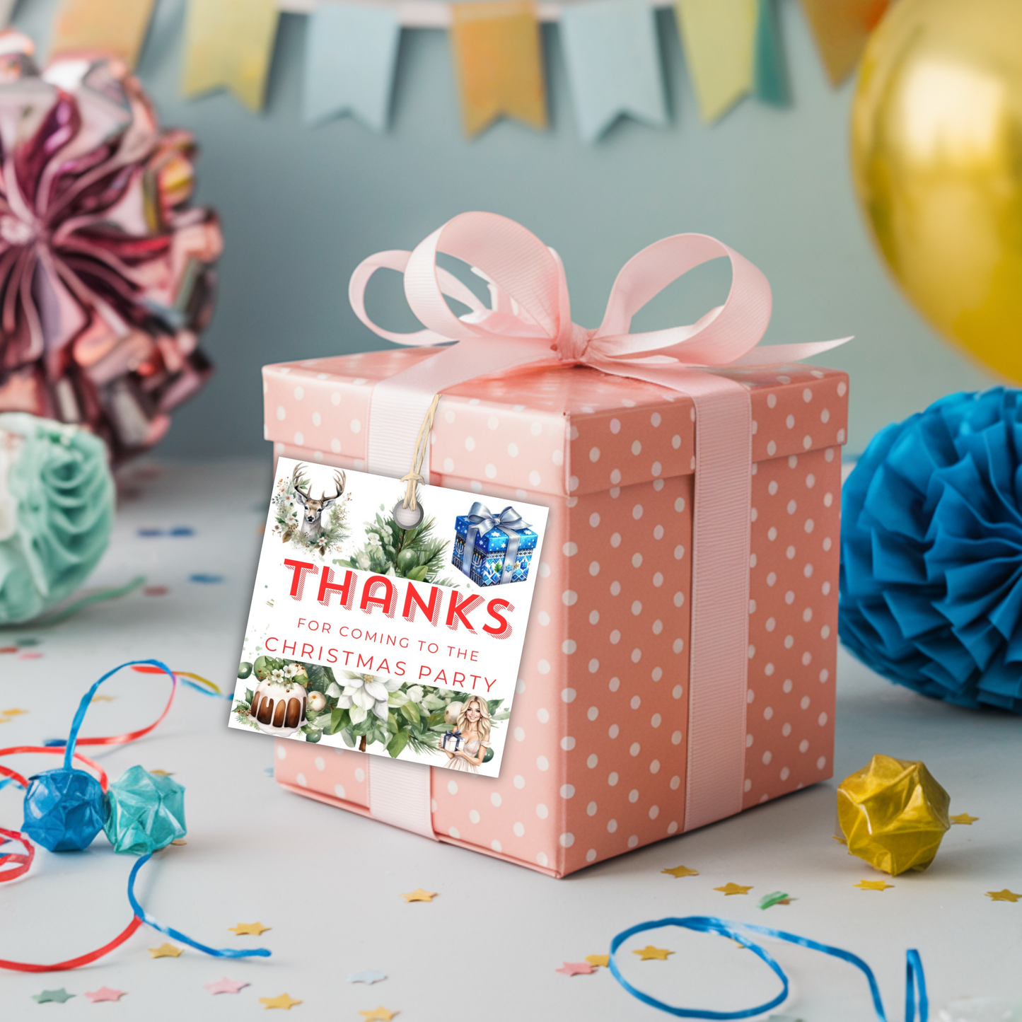 Christmas Thank You Tag