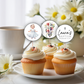 Baptism Cupcake Toppers