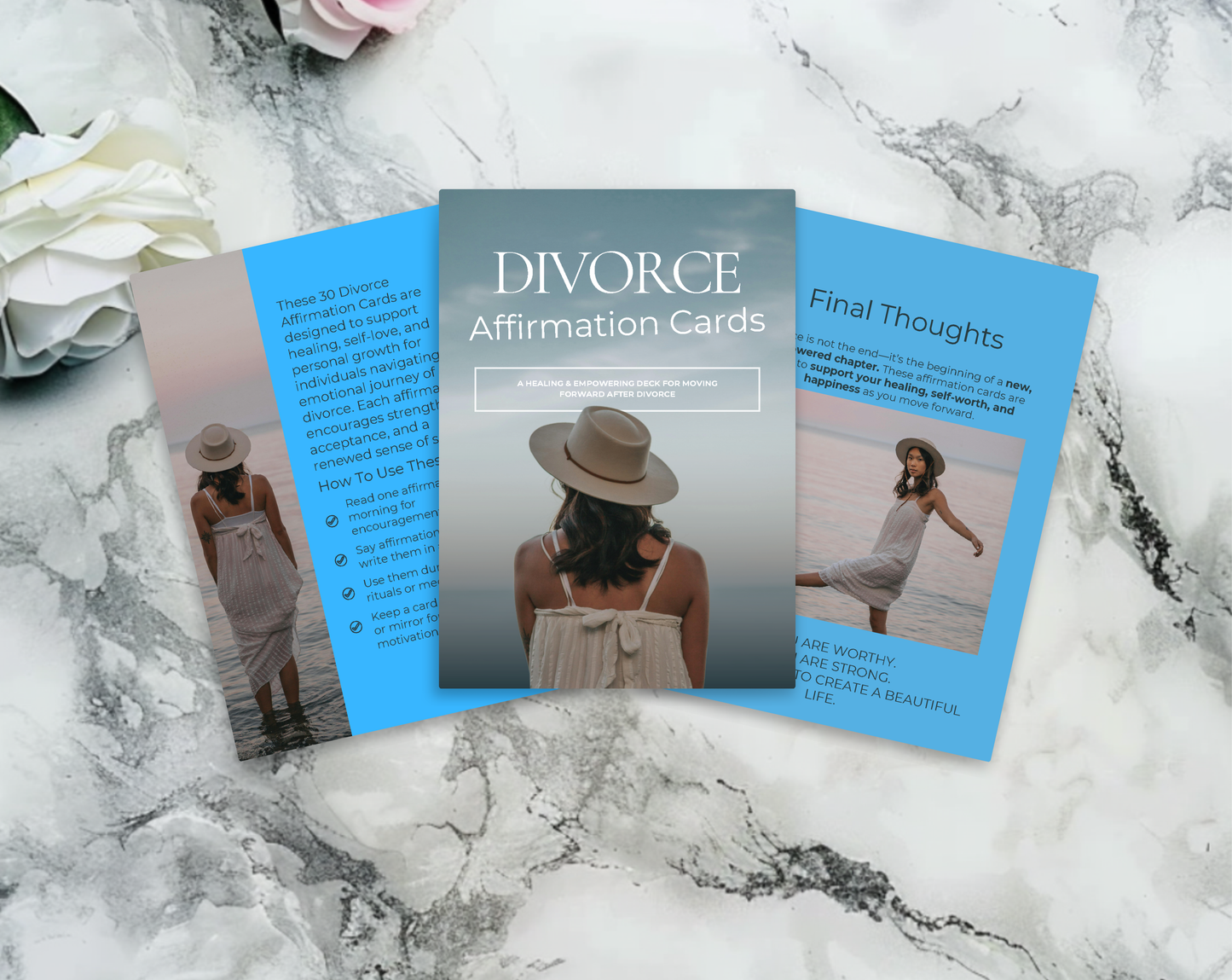 30 Divorce Affirmation Cards