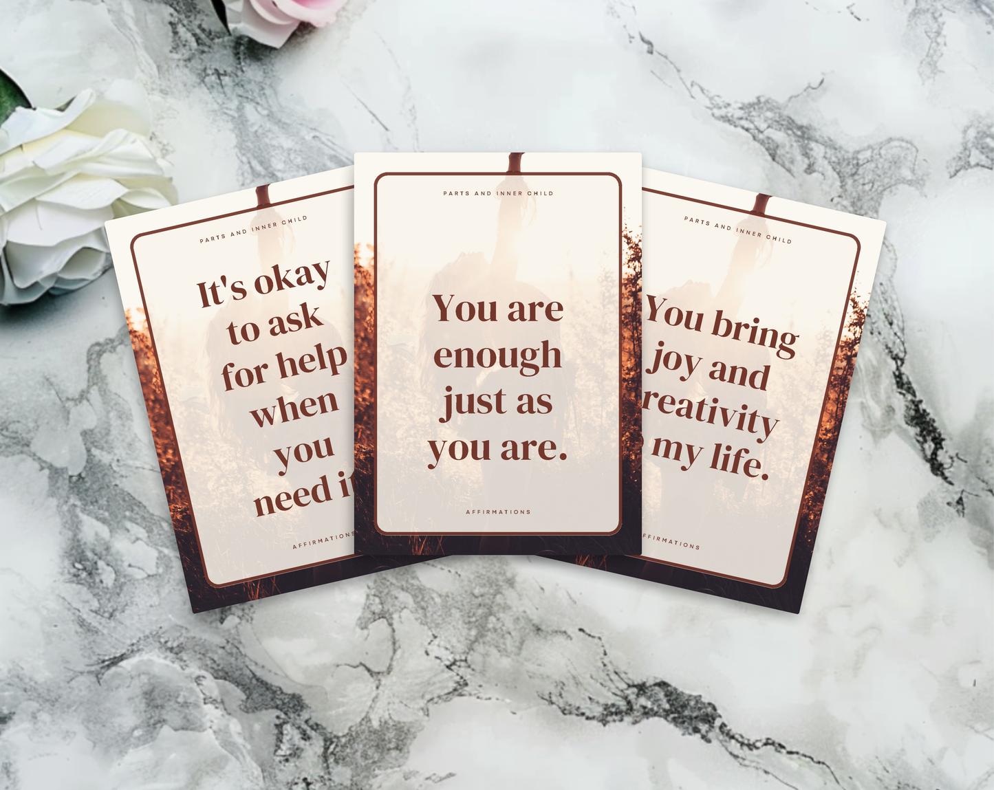 35 Parts and Inner Child Affirmation Cards