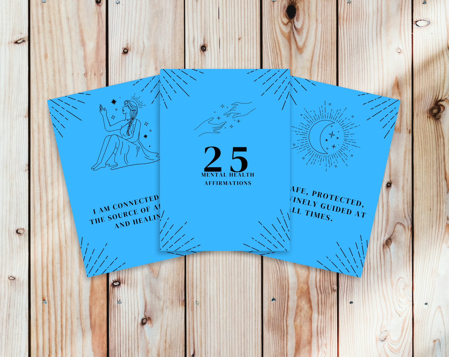 25 Mental Health Affirmation Cards