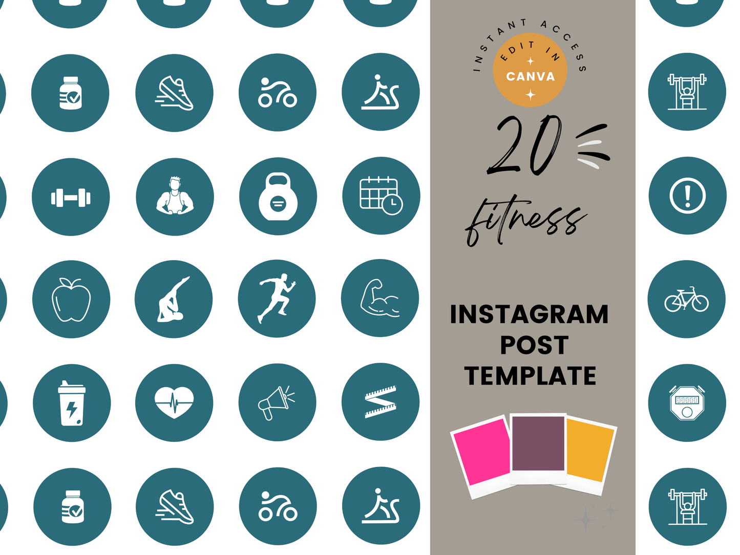 Fitness Instagram Highlight Covers