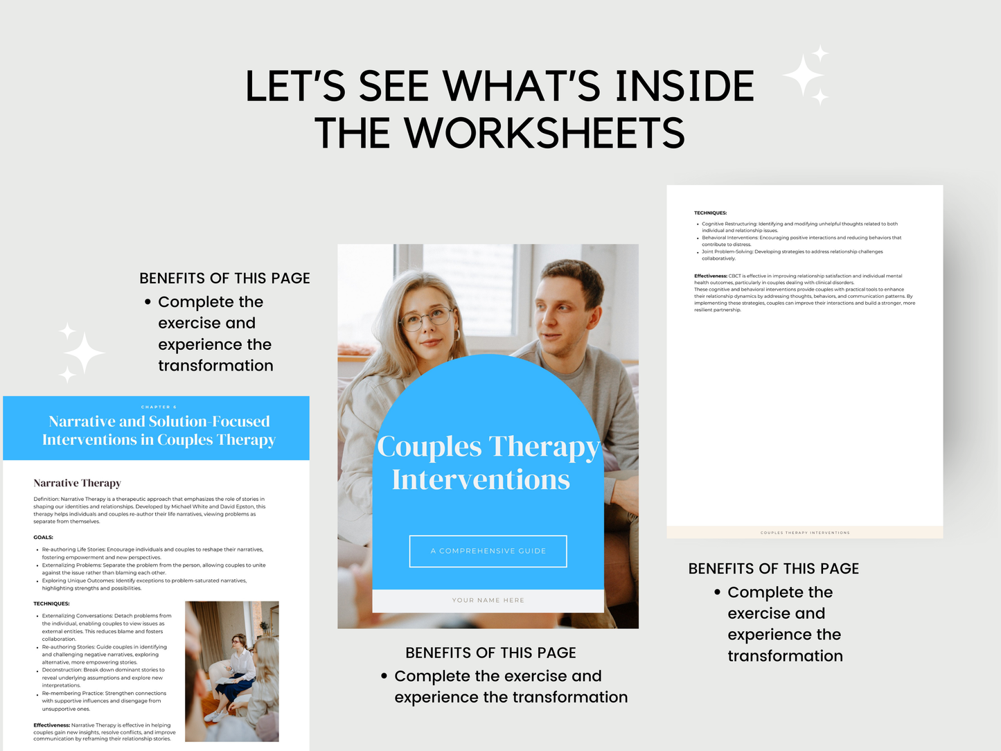 Couples Therapy Interventions Guide