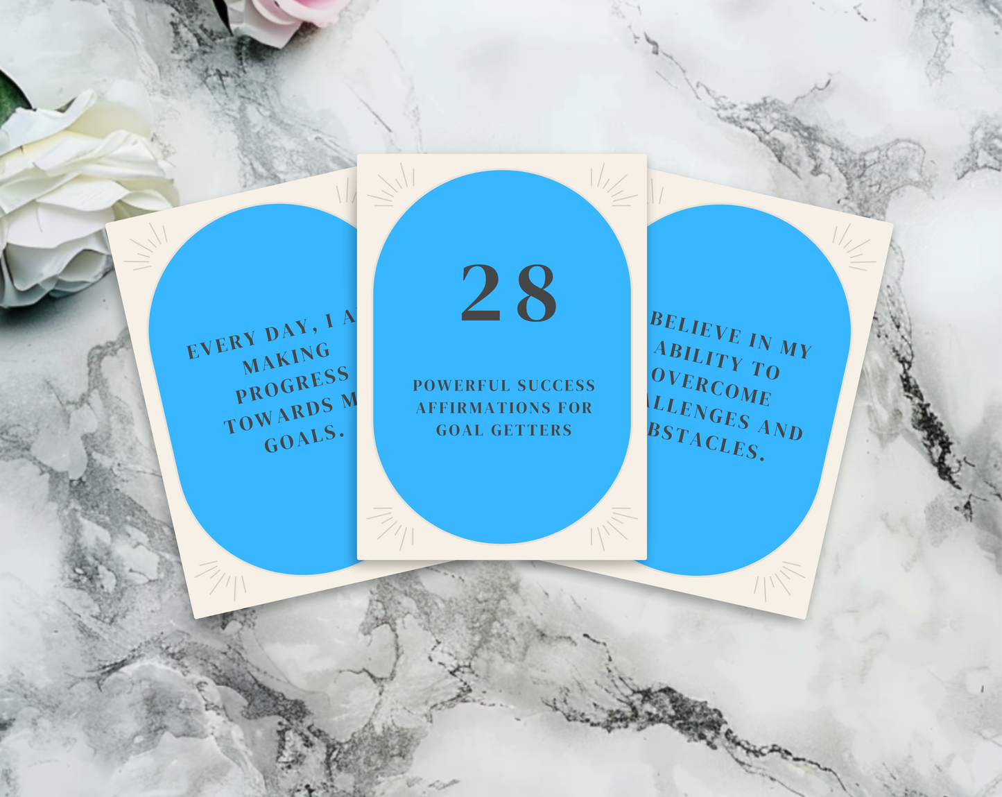 28 Goal Getter Affirmation Cards