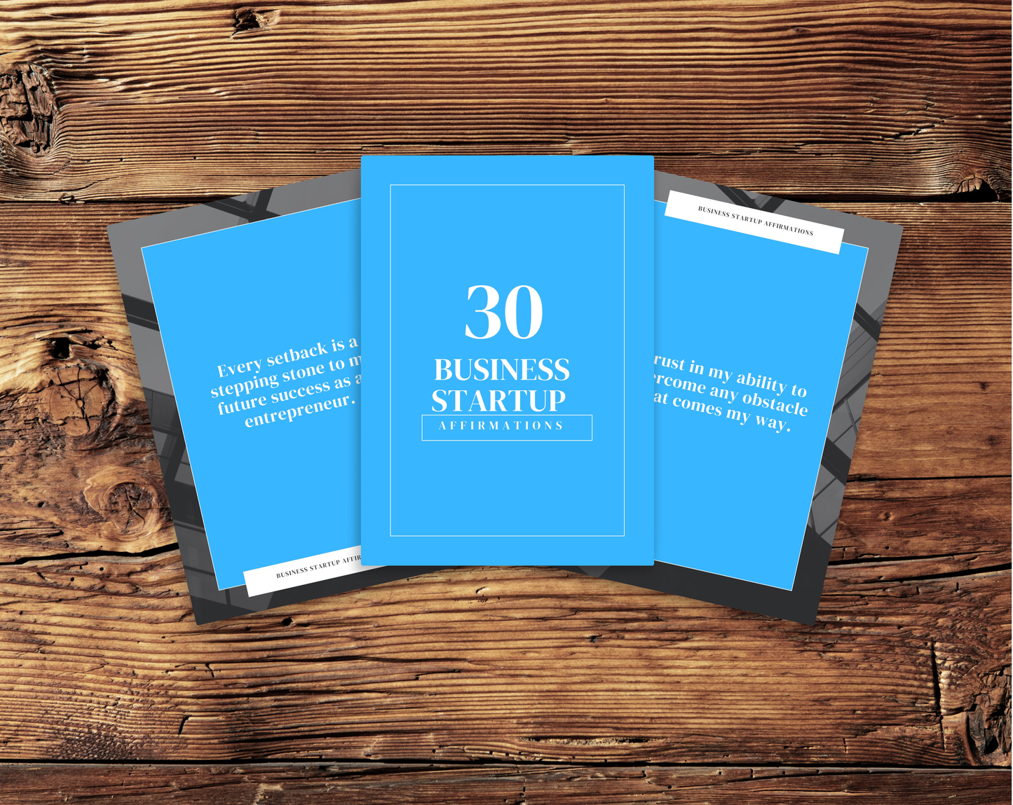 30 Business Startup Affirmation Cards