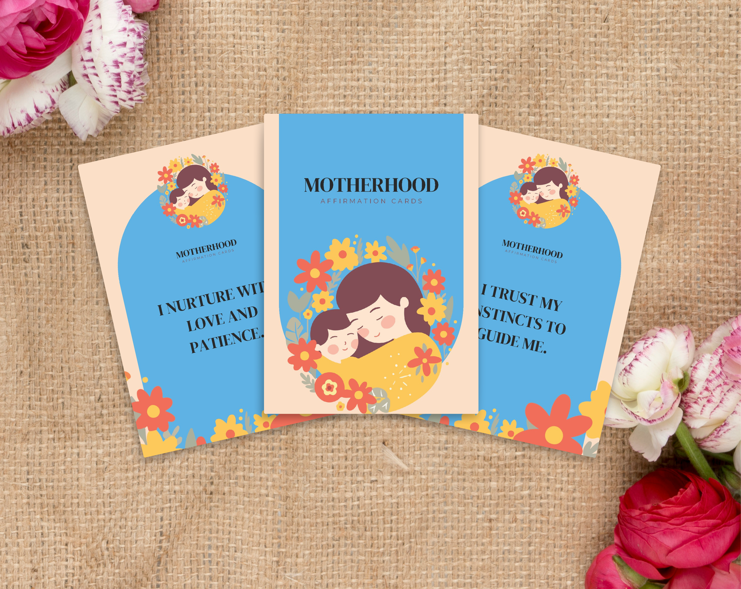 55 Motherhood Affirmation Cards